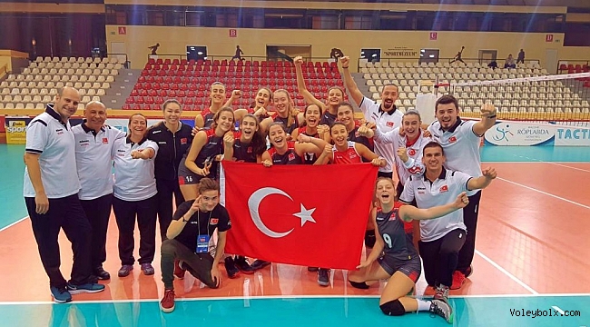 U17 Bayan Millilerimiz Namağlup Lider Olarak Finallerde!