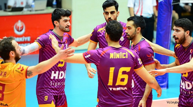 Galatasaray'dan Afyon'a set yok: 3-0