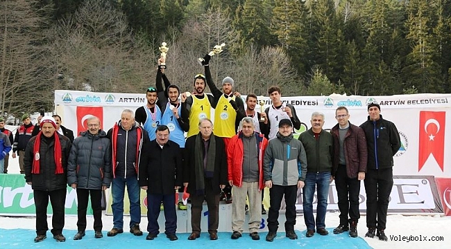 TVF Kar Voleybolu Şampiyonası'nda Şampiyonlar Belli Oldu