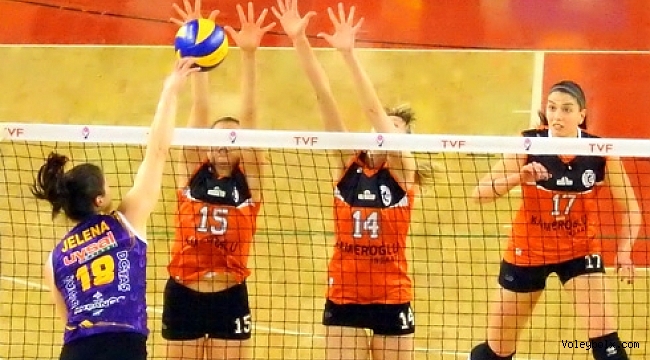 Beylikdüzü Voleybol İhtisas, Çanakkale'yi geçti