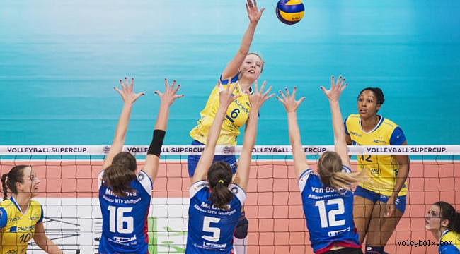 Almanya finalinde ilk maçı Schwerin, zorda olsa 3-2 kazandı