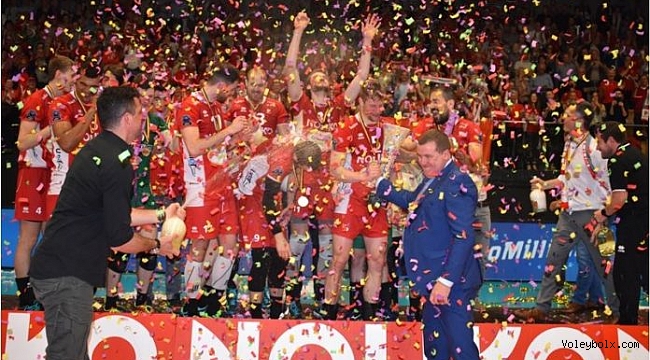 Belçika'da Noliko Maaseik'ten 15. şampiyonluk geldi