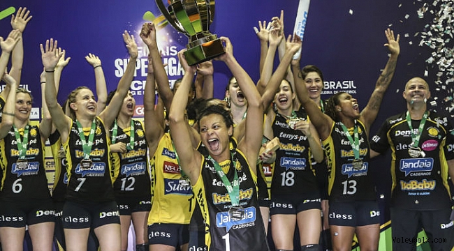 Brezilya'da şampiyon Praia Clube, ligin MVP'si Tandara !..