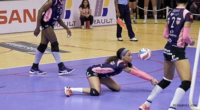 Fransa bayanlar lginde ilk finalist Beziers