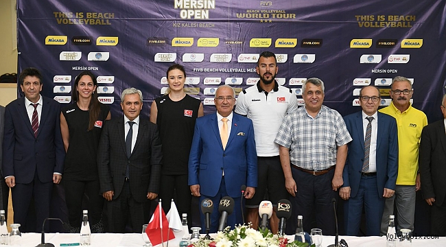 FIVB Plaj Voleybolu Dünya Turu 3 Yıldız Mersin Etabı’nın Toplantısı Gerçekleştirildi