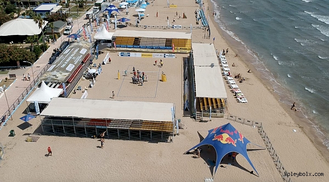 FIVB Plaj Voleybolu Dünya Turu 3 Yıldızlı Mersin Etabı, 2 Mayıs’ta Başlıyor