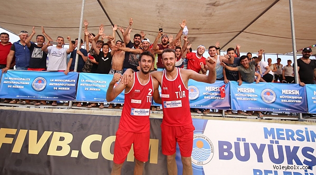 FIVB Plaj Voleybolu Dünya Turu 3 Yıldızlı Mersin Etabı 3. Gün Sona Erdi