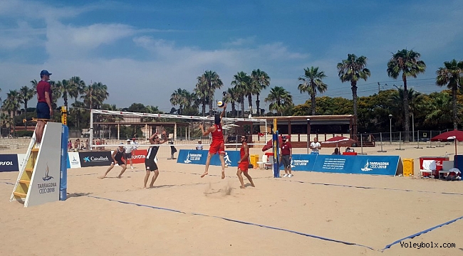 Akdeniz Oyunları Plajları'nda 5 Galibiyet Aldık