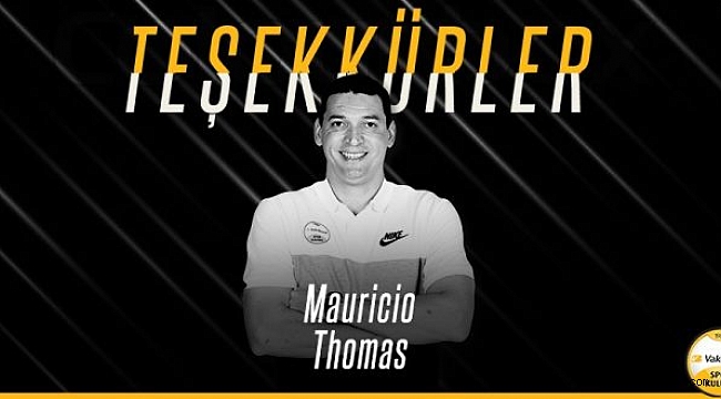 VakıfBank’tan Mauricio Thomas’a teşekkür mesajı