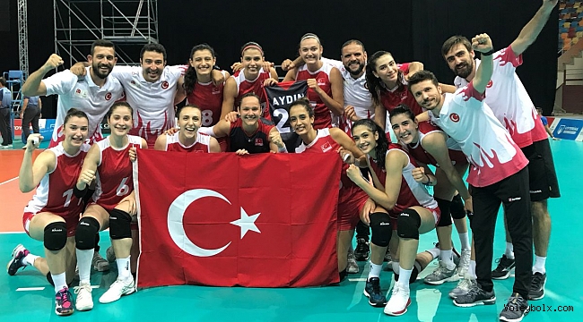 Bayanlar'dan 18. Akdeniz Oyunları'nda Bronz Madalya !