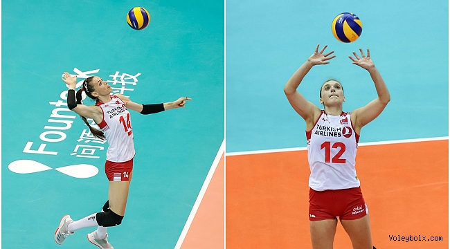 Eda Erdem Dündar ve Cansu Özbay, FIVB Milletler Ligi Rüya Takımı’nda !