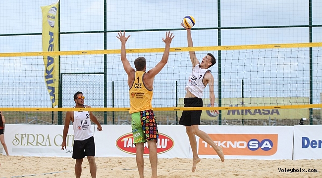 FIVB Plaj Voleybolu Dünya Turu 1 Yıldızlı Samsun Etabı’nda 2.Gün Sona Erdi
