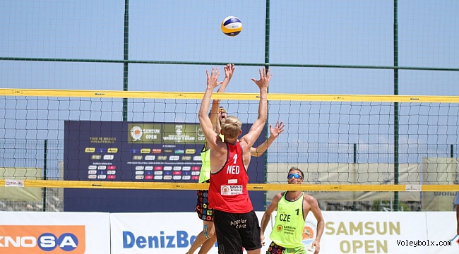 FIVB Plaj Voleybolu Dünya Turu 1 Yıldızlı Samsun Etabı Sona Erdi
