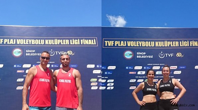 İVK plajda Türkiye 5.’si