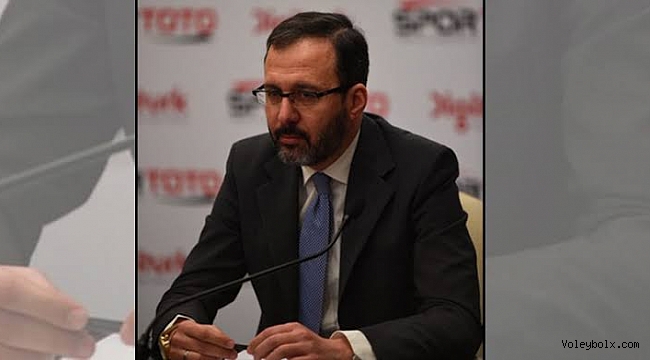 TVF'den yeni Gençlik ve Spor Bakanı'na tebrik