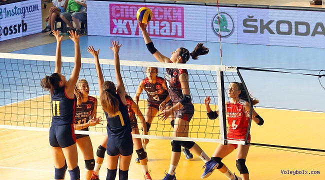 U16'lar Balkan Şampiyonası’na Galibiyetle Başladı