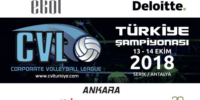 CVL Kurumlararası Türkiye Şampiyonas'nın programı belli oldu