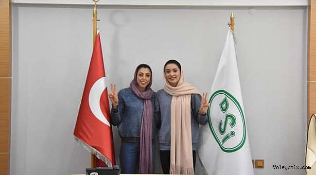 Mona Ashofteh ve Mahsa Saberi Balıkesir DSİ'de ..