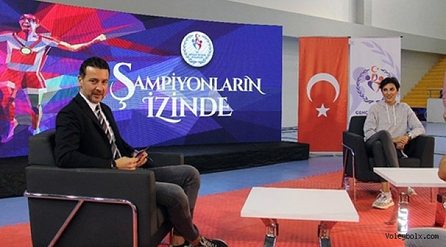 Neslihan Demir Güler genç sporcularla buluştu