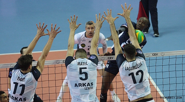 Arkas ilk şampiyonlar ligi maçında set alamadı: 0-3