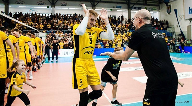 PGE Skra Belchatow evinde çok rahat