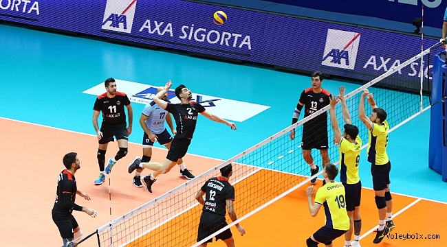 AXA Sigorta Kupa Voley Erkekler 1.Etap İlk Karşılaşmaları Başladı