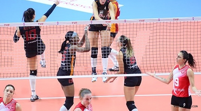 Galatasaray HDI Sigorta, THY'yi 3-0 yendi