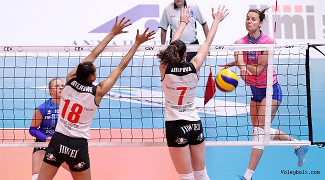 CEV Cup'ta Alba Blaj, Galatasaray ve Stiinta Bacau çeyrek finalde