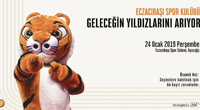 Eczacıbaşı Spor Kulübü geleceğin yıldızlarını arıyor