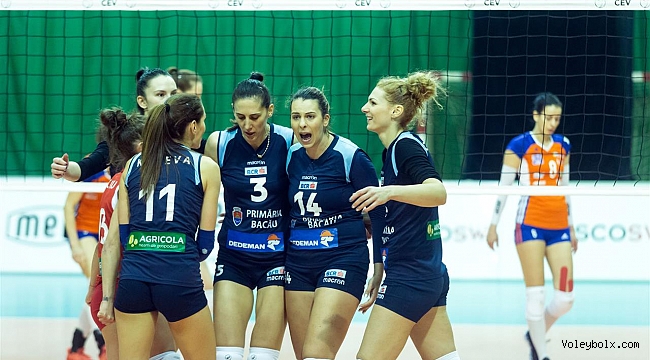 Alba Blaj ve Stiinta Bacau, CEV Cup'ta yarı finalde