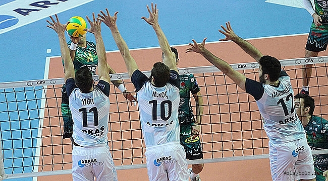 Arkas Spor, İtalya’da Perugia’ya konuk oluyor