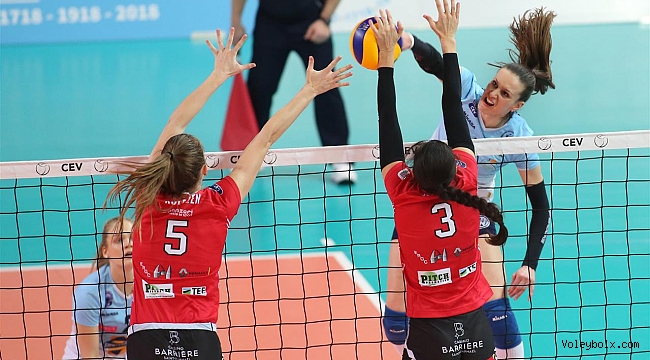 Bayanlar CEV Cup Çeyrek Final 1. Maçları Tamamlandı...