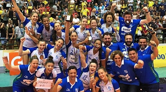 Brezilya Kupası'nda Şampiyon Minas Tenis Clube