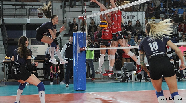 Cev Cup Bayanlar'da Bekescsaba, Saint Raphael'i eledi