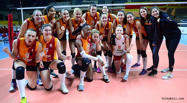 Galatasaray, CEV Kupası Çeyrek Final İlk Maçında Alba Blaj'ı 3-0 Mağlup Etti