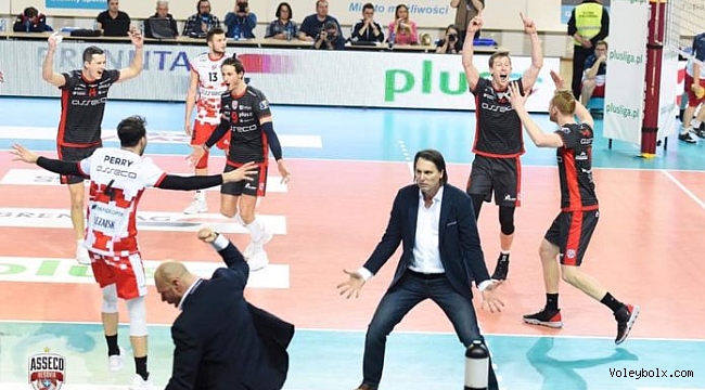 Polonya'da lider Zaksa, Resovia'dan ağır yara aldı