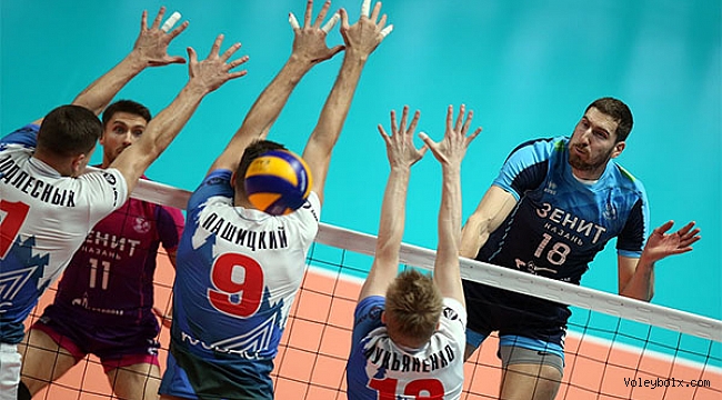 Zenit Kazan, takipçisi Kemerovo deplasmanında şov yaptı