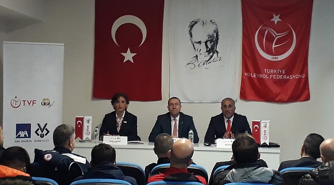 AXA Sigorta Kupa Voley Erkekler Kategorisi Final Etabı Teknik Toplantısı Yapıldı