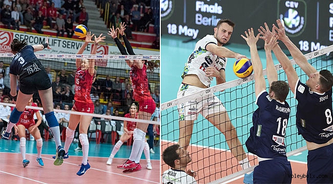 Bayanlar ve Erkekler CEV Kupası'nda finallerin adı belli oldu!...