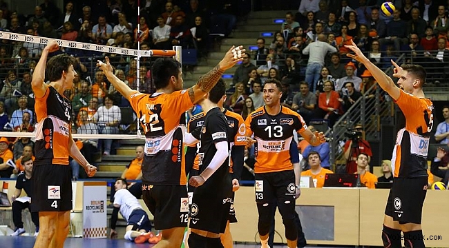 Çeyrek Final Serisi'nde ilk gaibiyet Berlin Recycling Volleys'in
