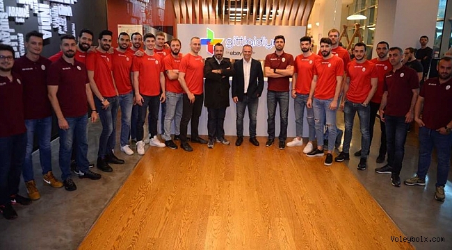 Filenin Aslanları sponsoru GittiGidiyor'u ziyaret etti