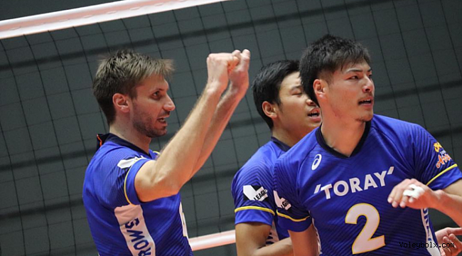 Japonya'da Toray Arrows'dan 2 önemli galibiyet