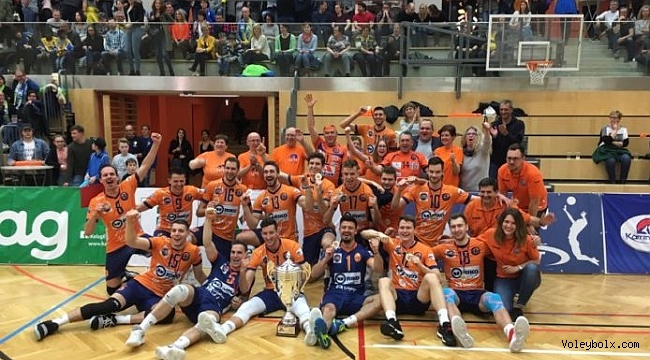 MEVZA Erkekler'de şampiyon Ach Volley Lubiana