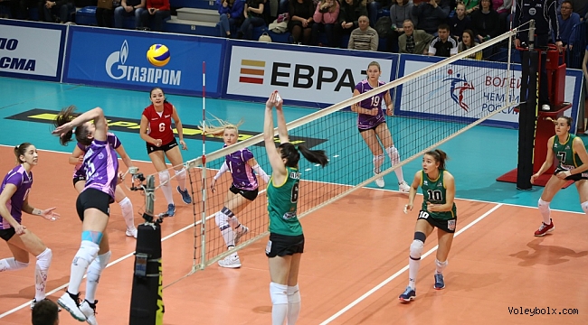 Uralochka, çeyrek final ilk maçında Odintsovo'ya set vermedi