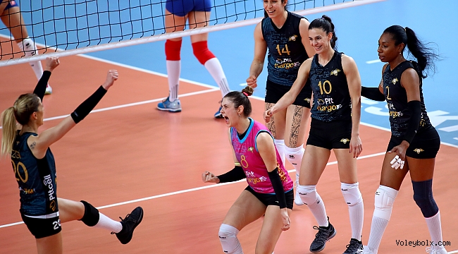 1.Lig Bayanlar Final Etabı Karşılaşmalarında İkinci Gün Sona Erdi