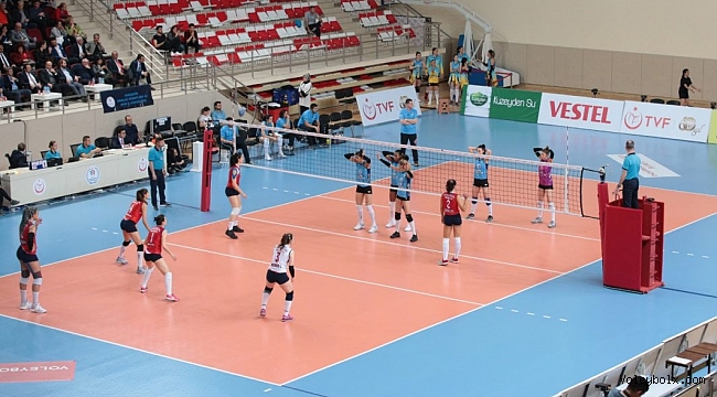1. Lig Bayanlar Yarı Final Etabı Karşılaşmaları Sona Erdi
