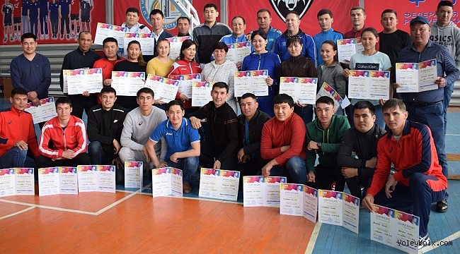 FIVB'nin teknik destek programı, Kazakistan'ın Kızılorda şehrinde devam etti