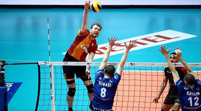 Galatasaray sezonu 3. sırada, Halkbank ise 4. sırada tamamladı