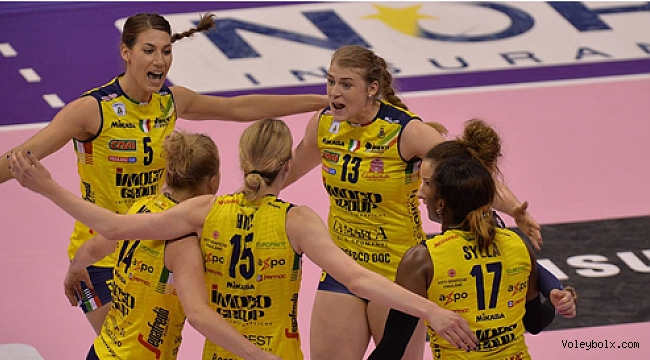 İtalya'da ilk finalist Imoco Volley Conegliano