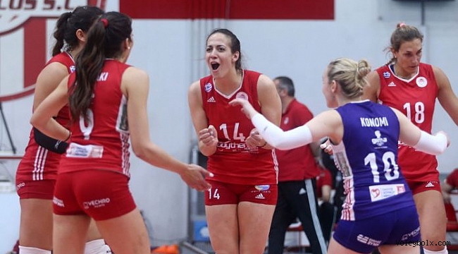Olympiakos final serisine galibiyetle başladı...